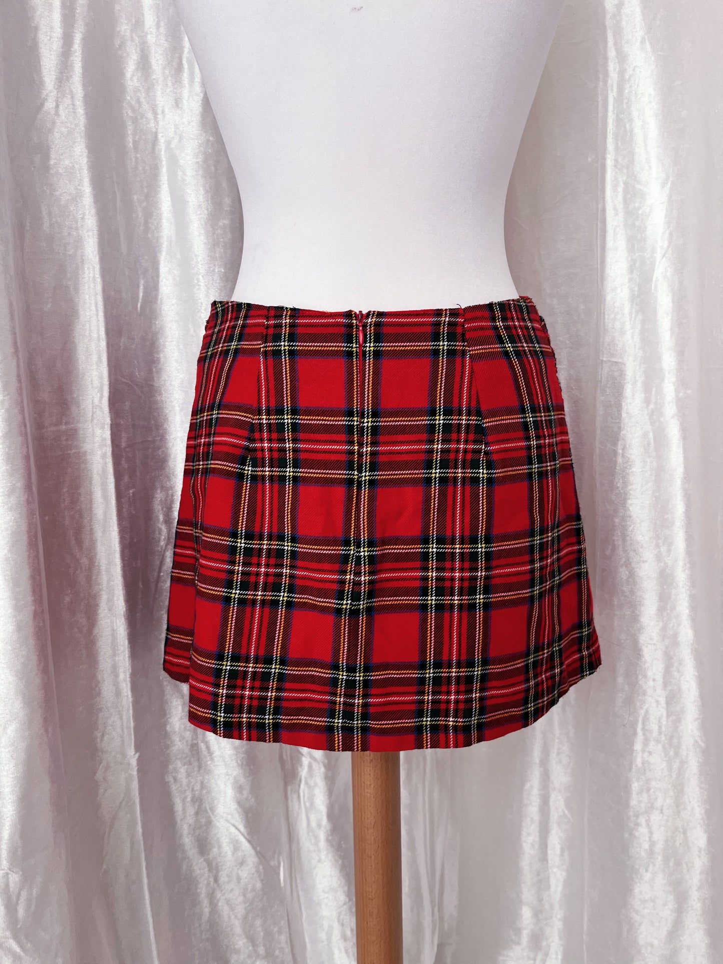 00’s Morgan punk tartan skirt 👑