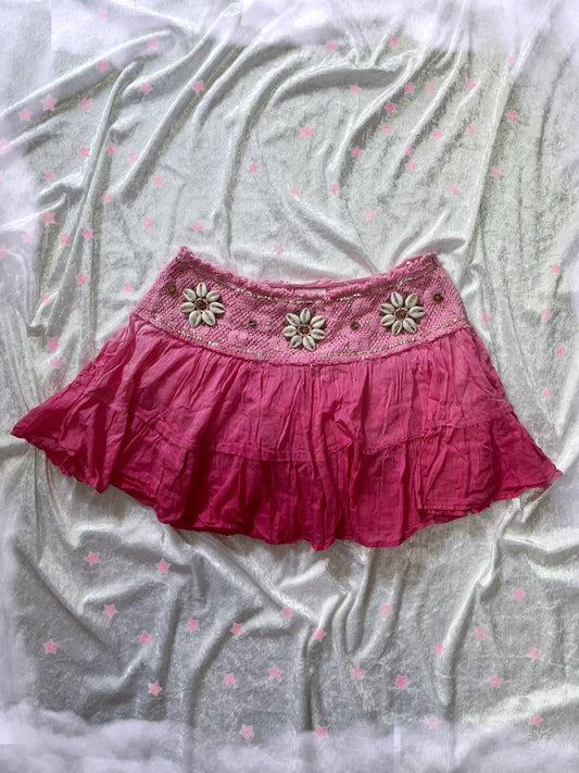 Fairy summer cotton pink skirt 💕