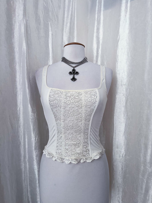 00’s Triumph angelic corset top