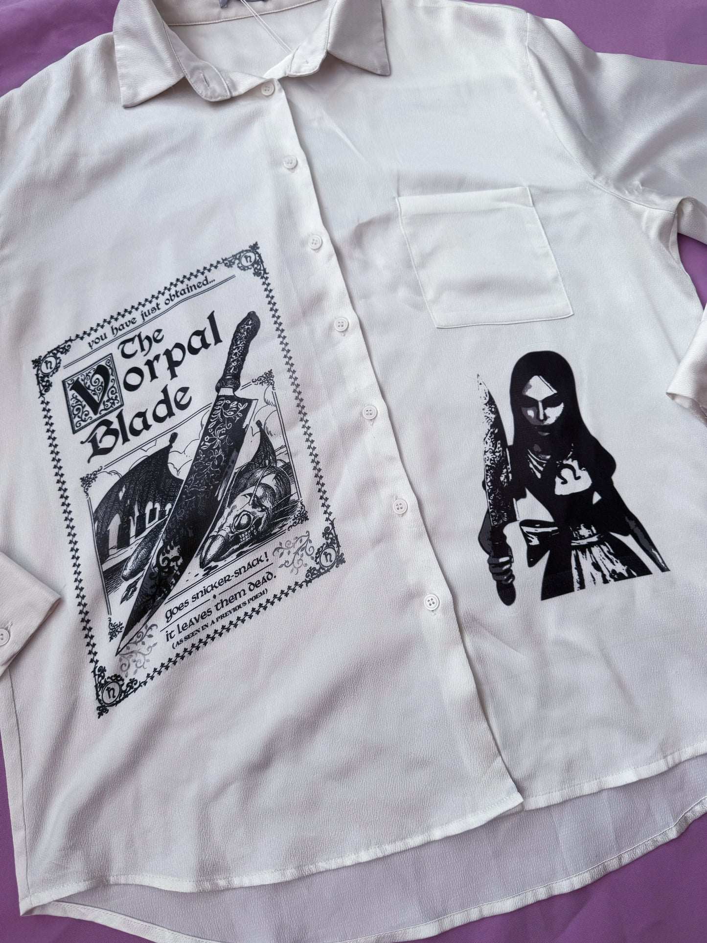 The Vorpal Blade REWORKED shirt 🗡️