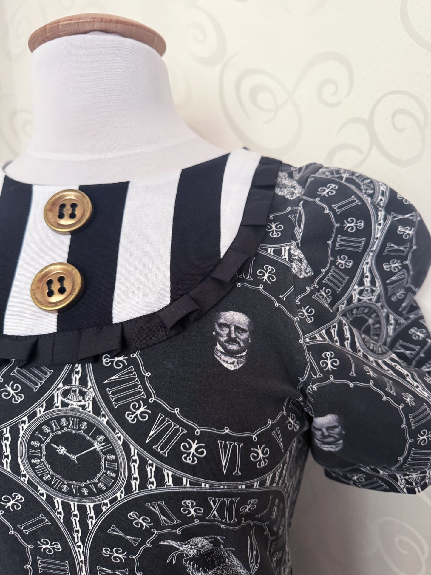 Dracula Clothing Poe Doll Dress 🐦⬛