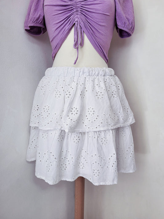 Beautiful fairy white skirt 🦋