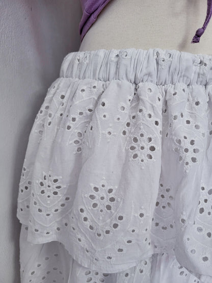 Beautiful fairy white skirt 🦋