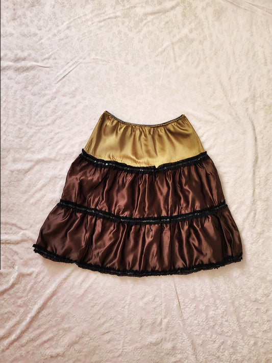 00's brand new fairy satin skirt 🦋✨️