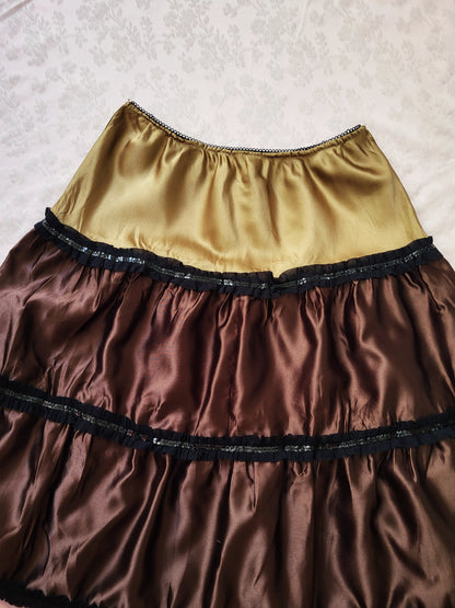 00's brand new fairy satin skirt 🦋✨️