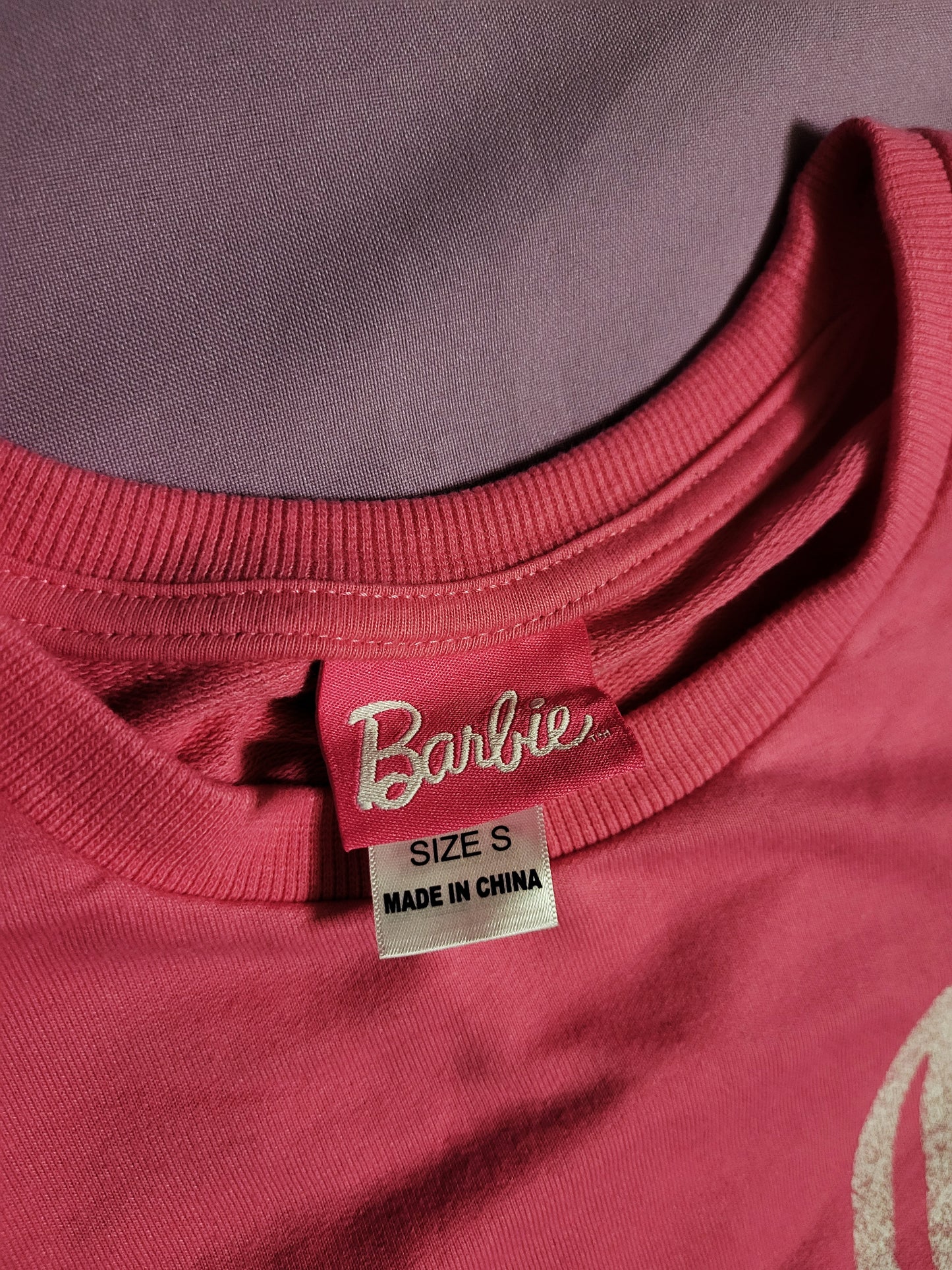 Pink Barbie sweatshirt 💘