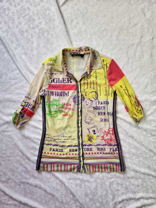 Insane y2k Marc Aurel top 💘