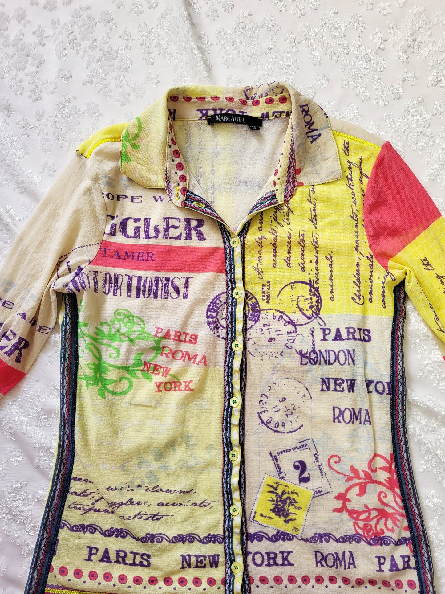 Insane y2k Marc Aurel top 💘