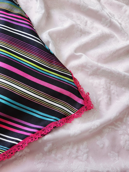 Coquette striped cami top